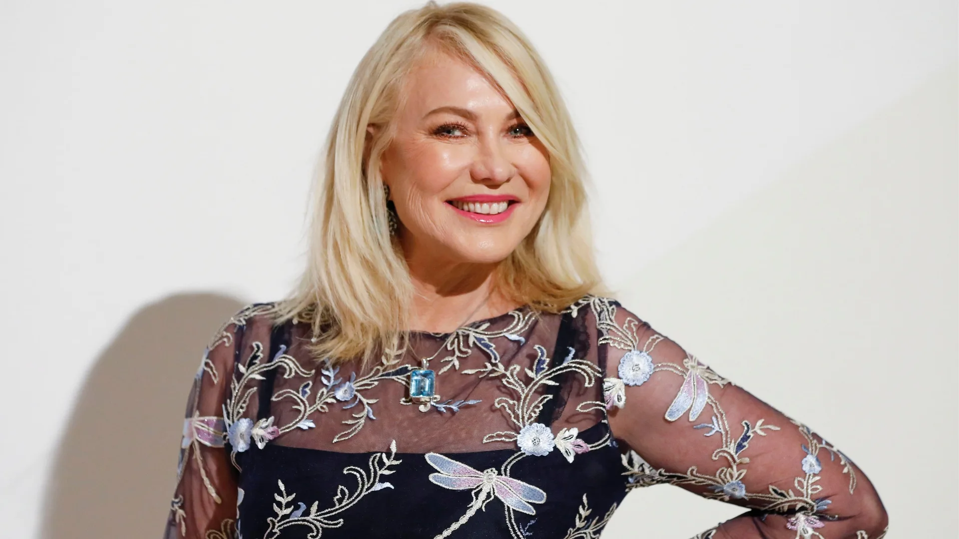 kerri-anne kennerley smiling