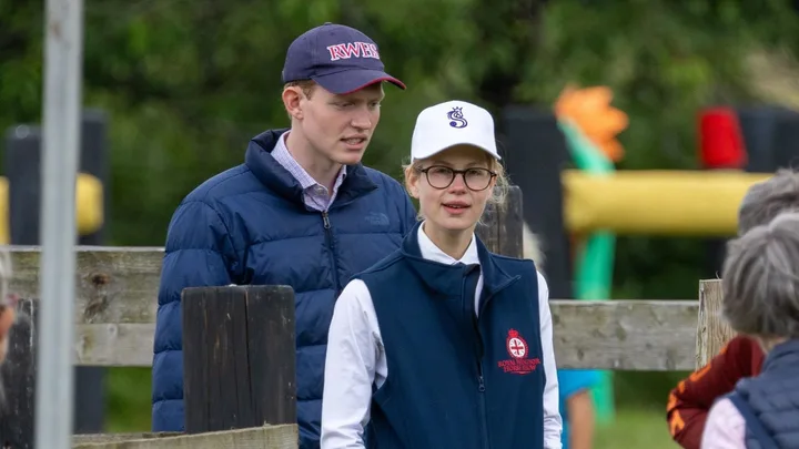 lady louise windsor and rumoured boyfriend Felix da Silva-Clamp