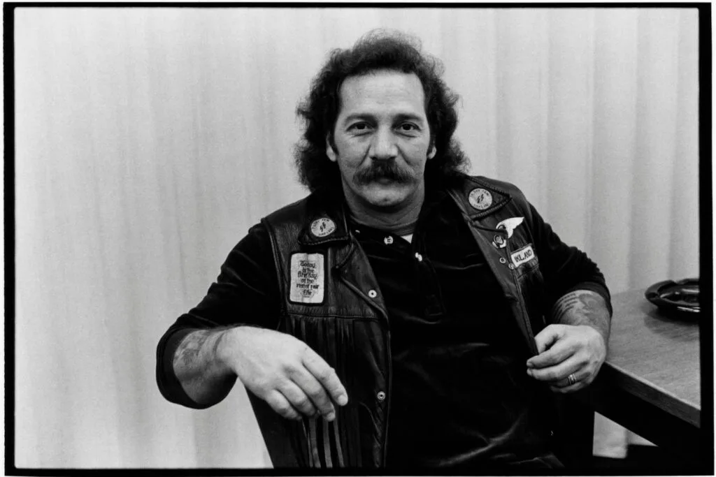 a portrait of sonny barger