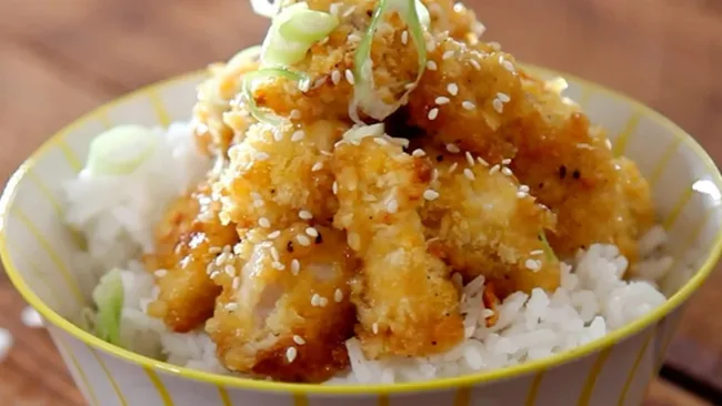 Honey Soy Popcorn Chicken