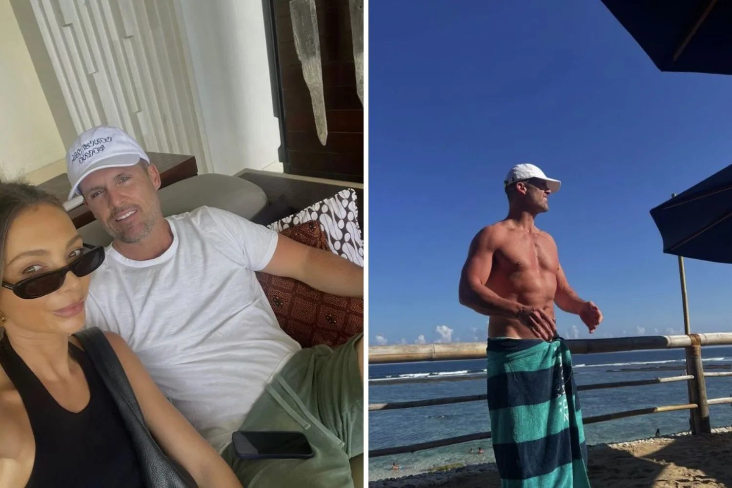 nadia bartel and boyfriend peter dugmore in bali