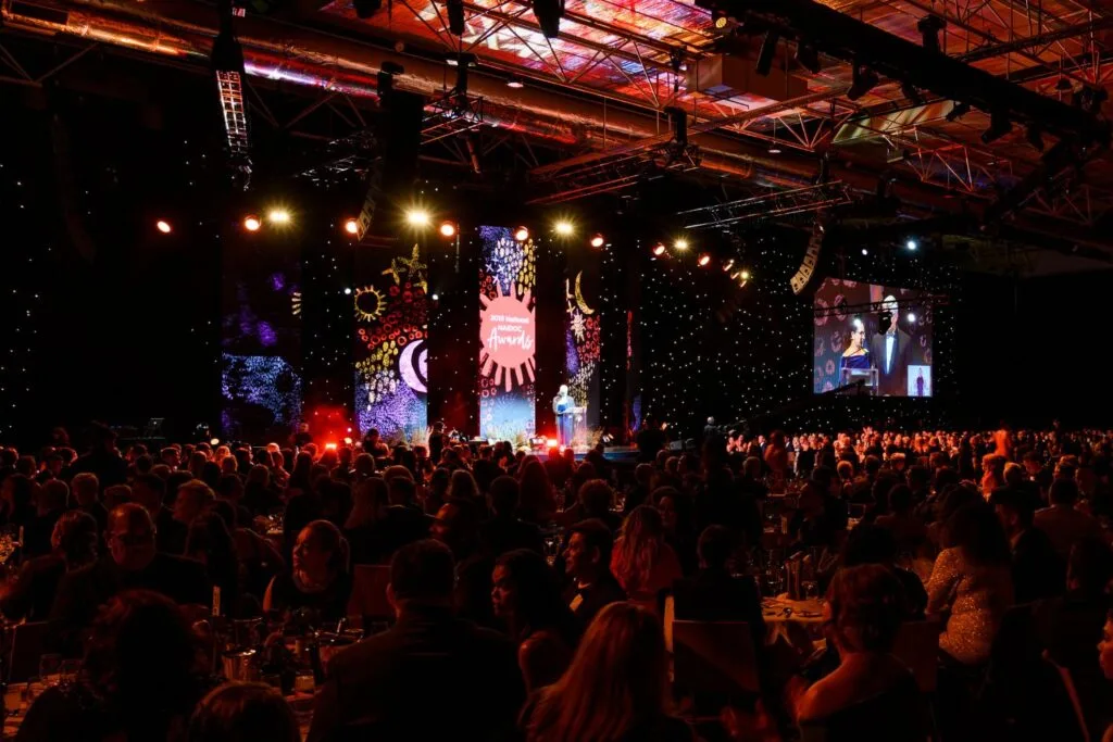 Scenes at the 2019 National NAIDOC Awards in Canberra.