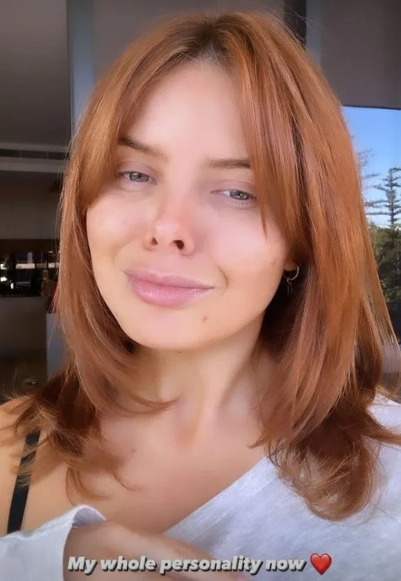 olivia frazer red hair transformation