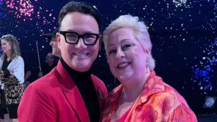 Mark Wilson and his wife