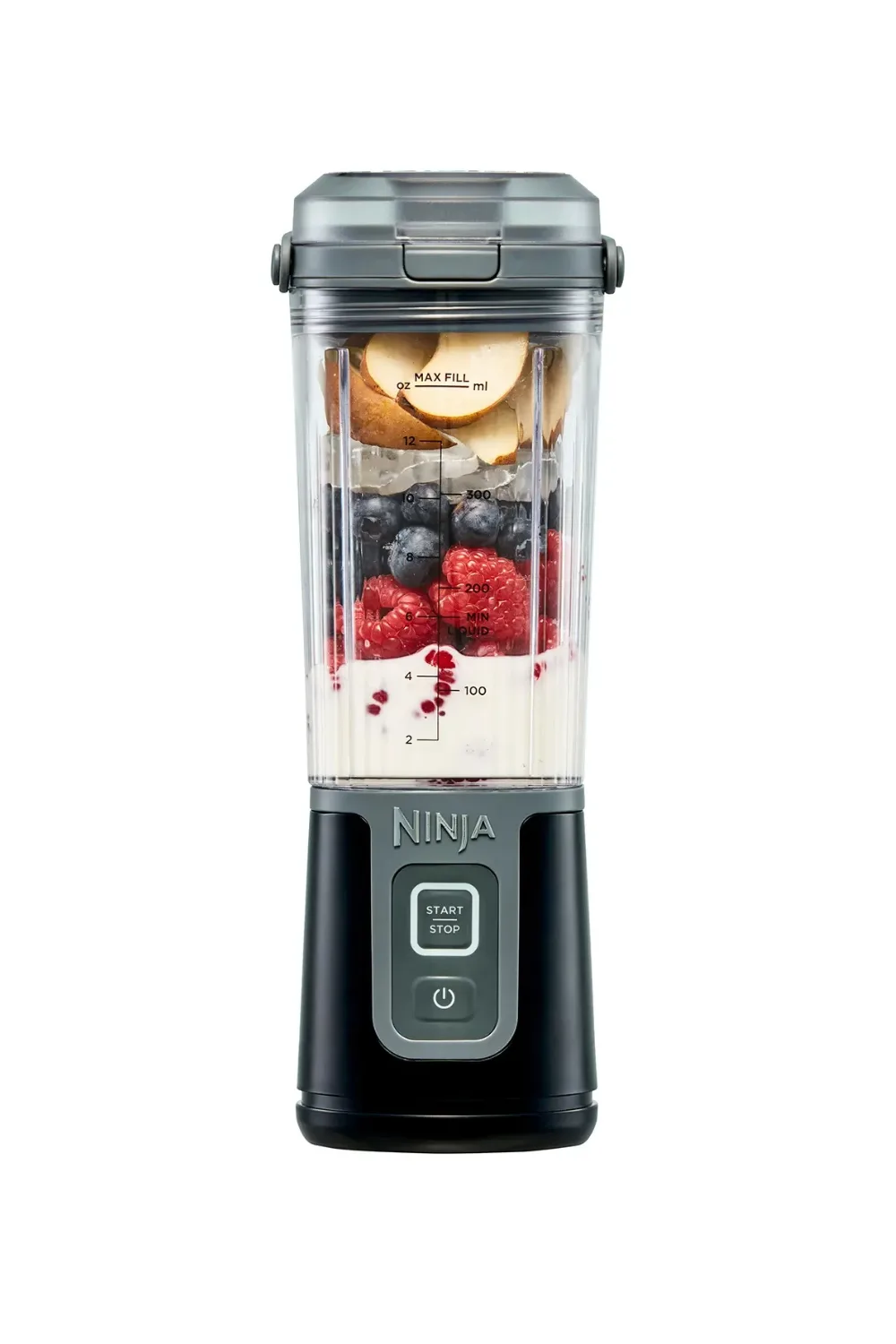 ninja blast portable blender in black