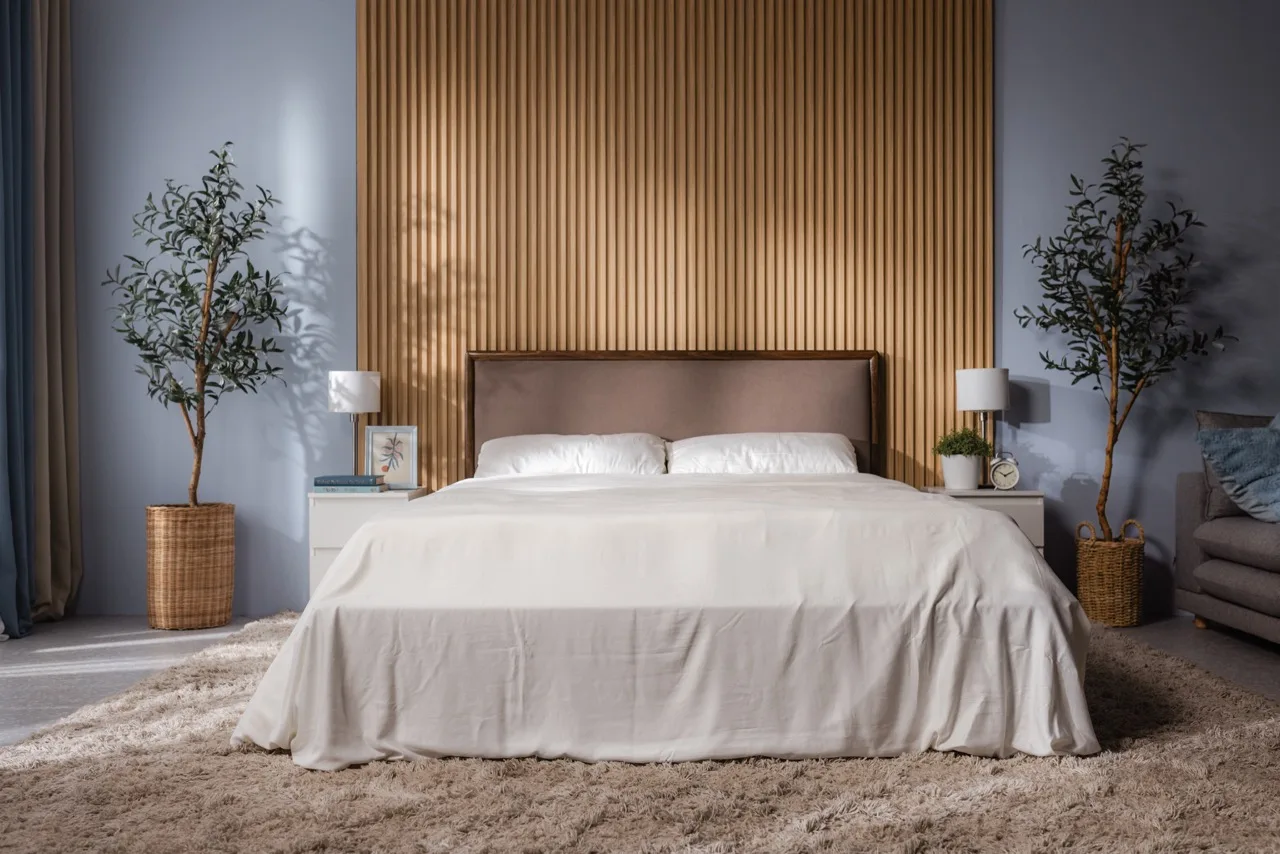 Emma Sleep Rosewood Bed Frame