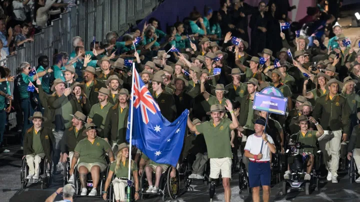 team australia at paris paralympics