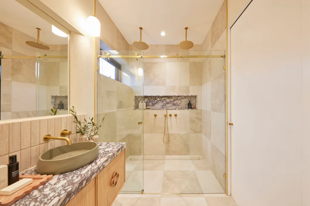 the block 2024 room reveals week 3 the main ensuite courtney and grant