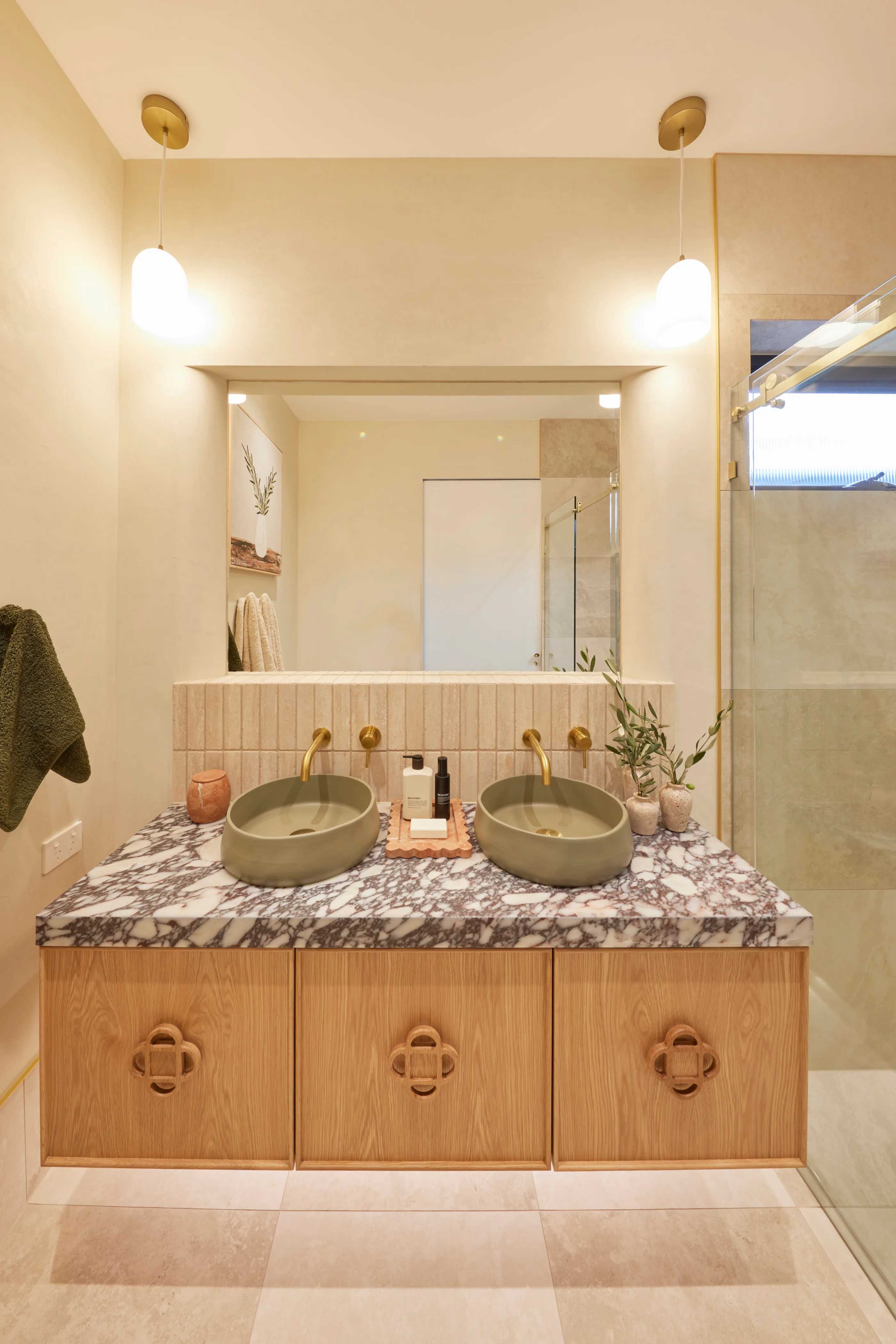 the block 2024 room reveals week 3 the main ensuite courtney and grant