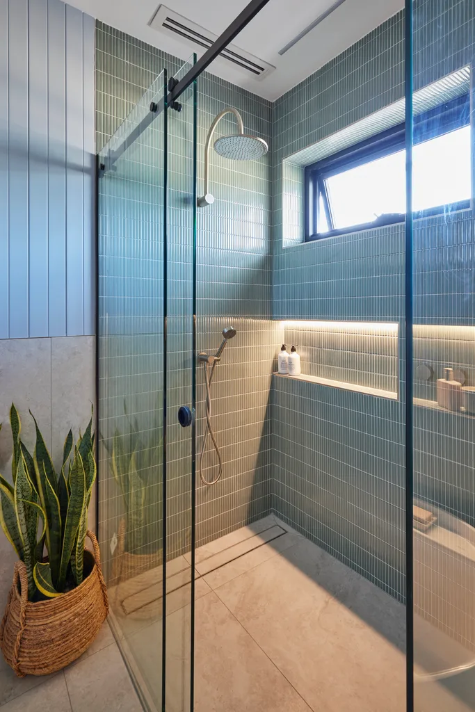 week one guest bathroom room reveal the block 2024 ricky and haydn