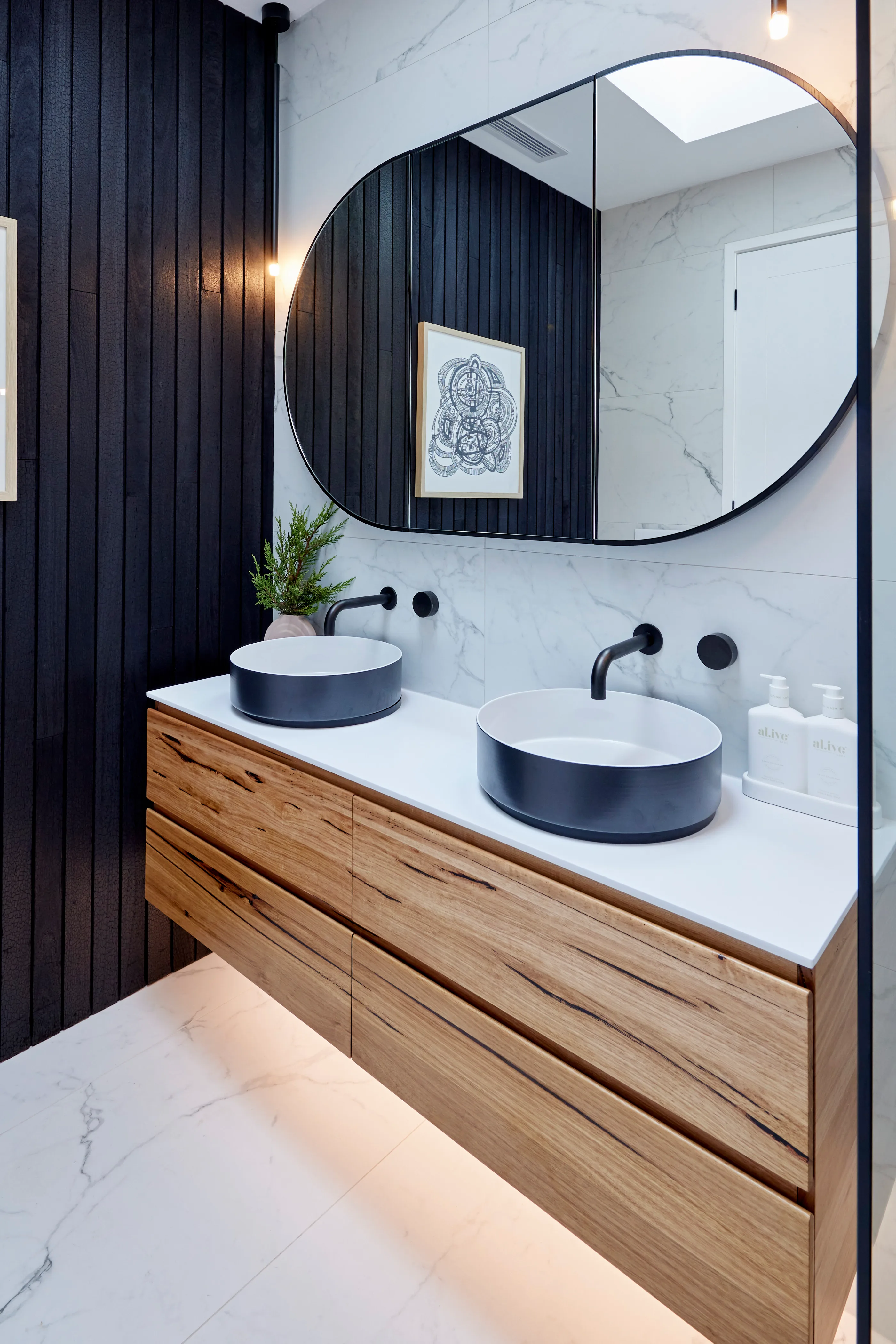 the block 2024 room reveals week 3 the main ensuite kylie and brad