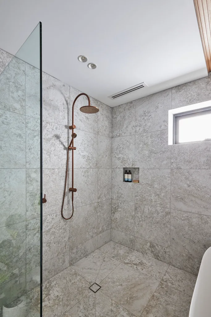 week one guest bathroom room reveal the block 2024 kristian and mimi