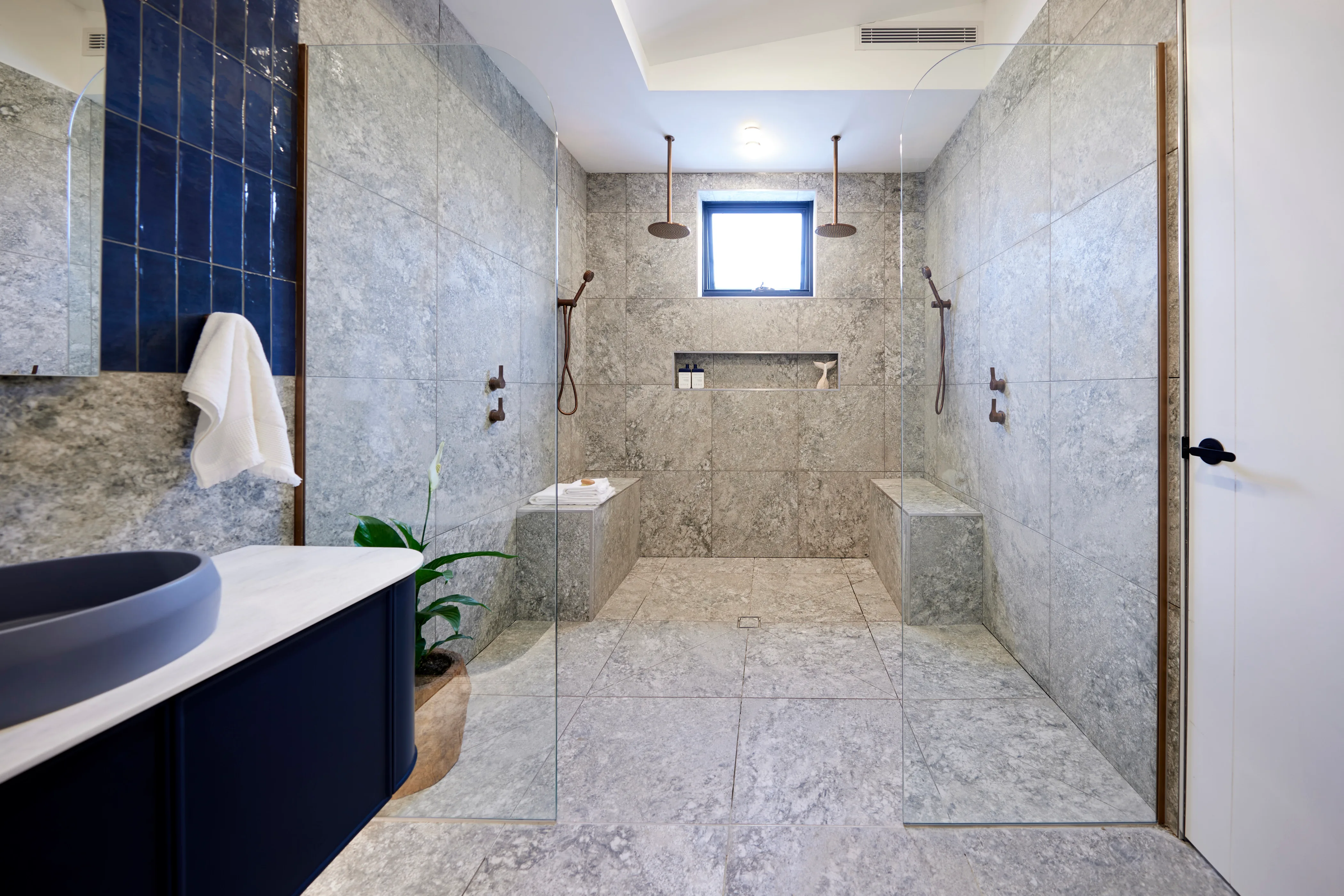 the block 2024 room reveals week 3 the main ensuite kristian and mimi
