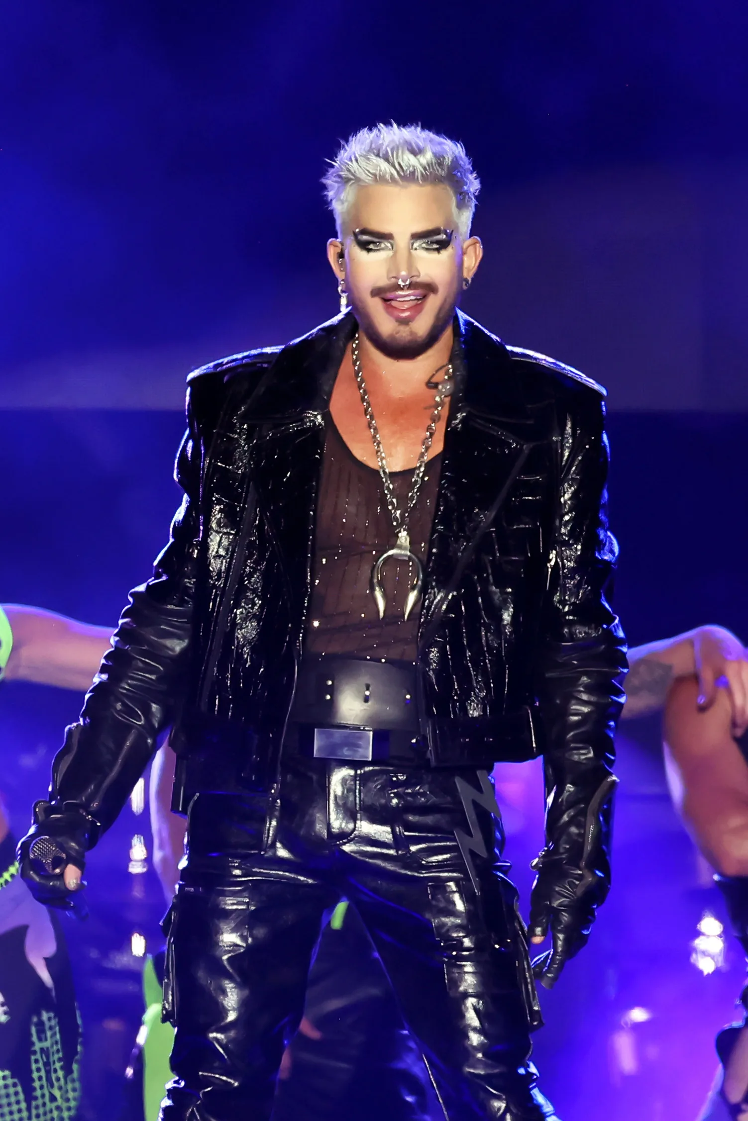 WEST HOLLYWOOD, CALIFORNIA - MAY 31: Adam Lambert performs onstage during OUTLOUD Music Festival at 2024 WeHo Pride on May 31, 2024 in West Hollywood, California. (Photo by Amy Sussman/Getty Images)