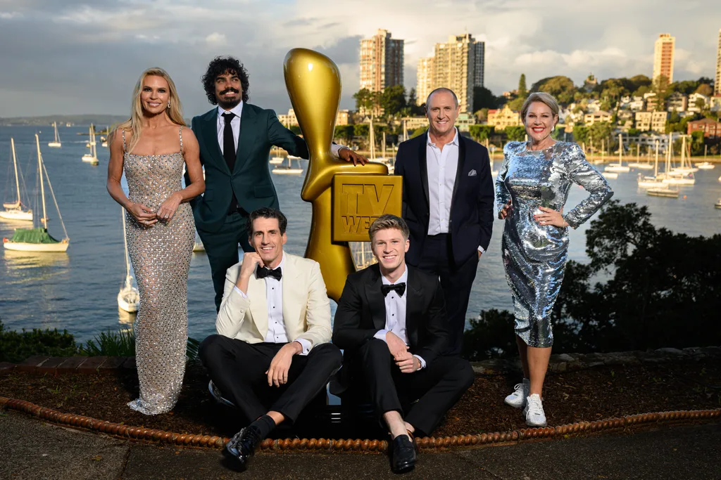 Andy Lee, Asher Keddie, Julia Morris, Larry Emdur, Robert Irwin, Sonia Kruger, and Tony Armstrong