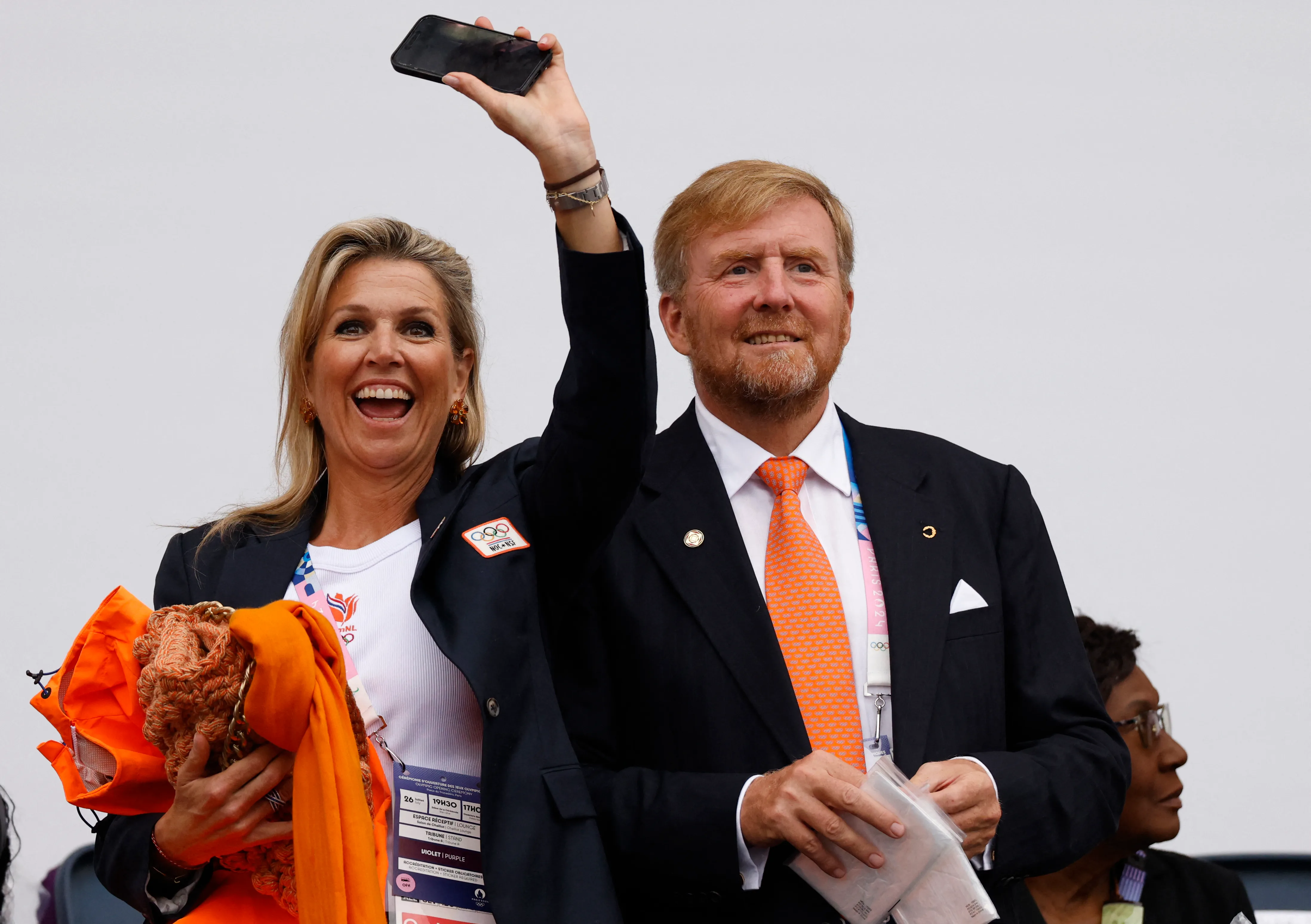 King Willem-Alexander and Queen Maxima olympics