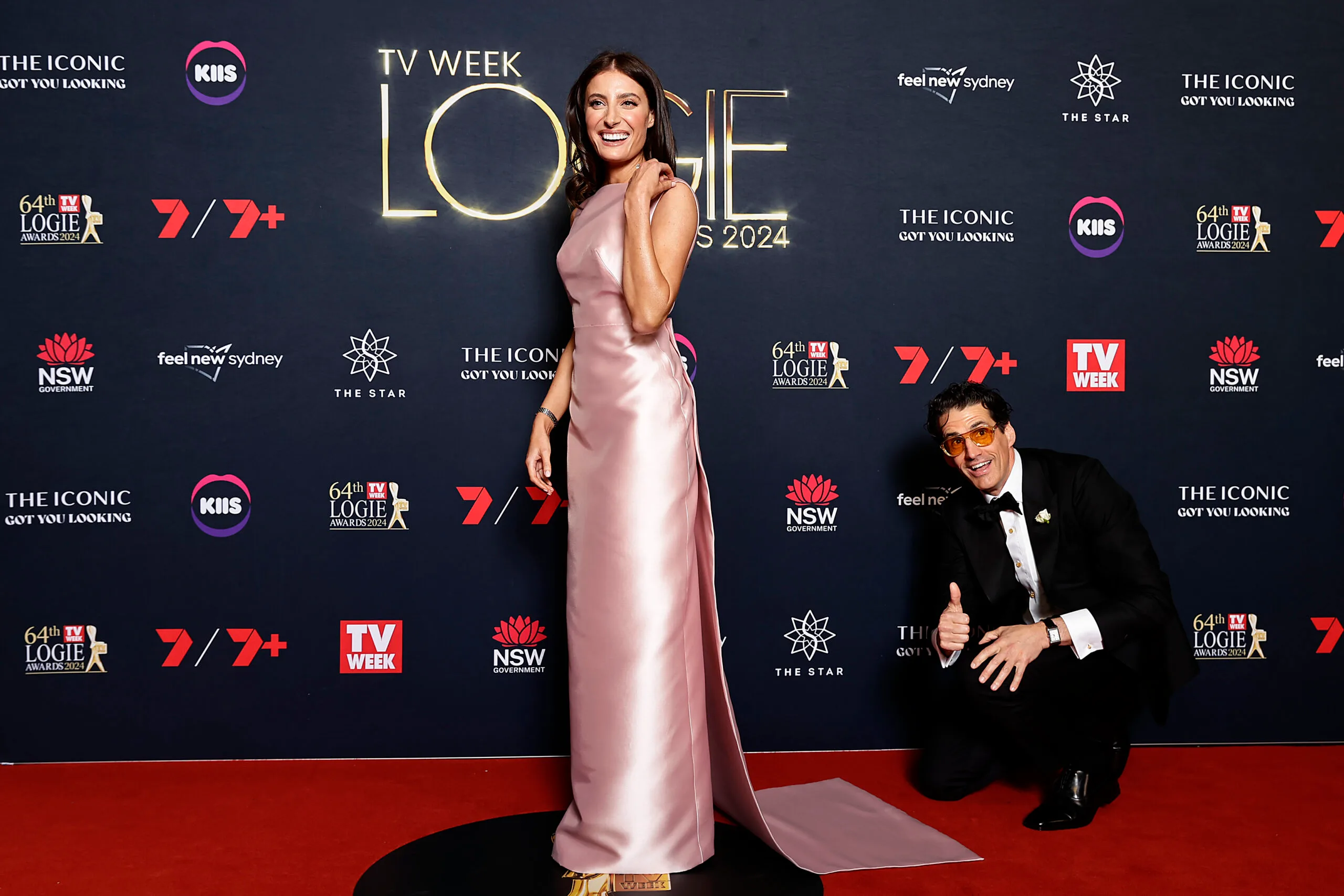 andy lee rebecca james 2024 tv week logies