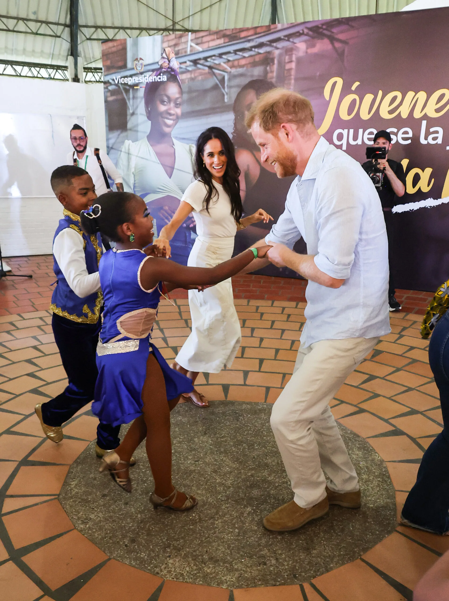 meghan markle prince harry colombia