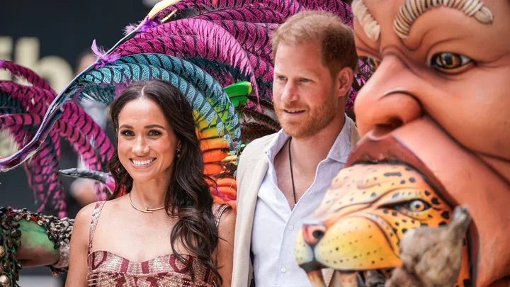 meghan markle prince harry colombia