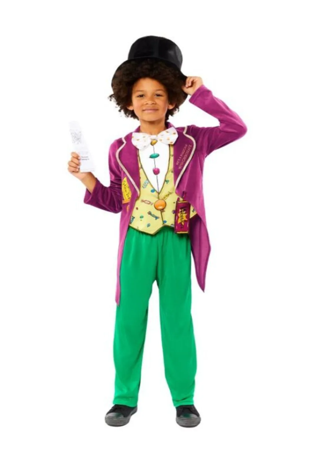 kids willy wonka costume