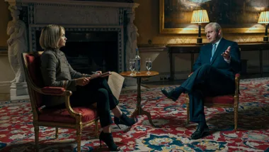 michael sheen as prince andrew in a very royal scandal