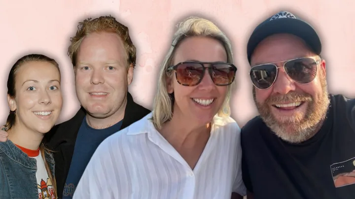 Once too shy to approach Bridget, Peter Helliar now describes his wife as his “best mate”