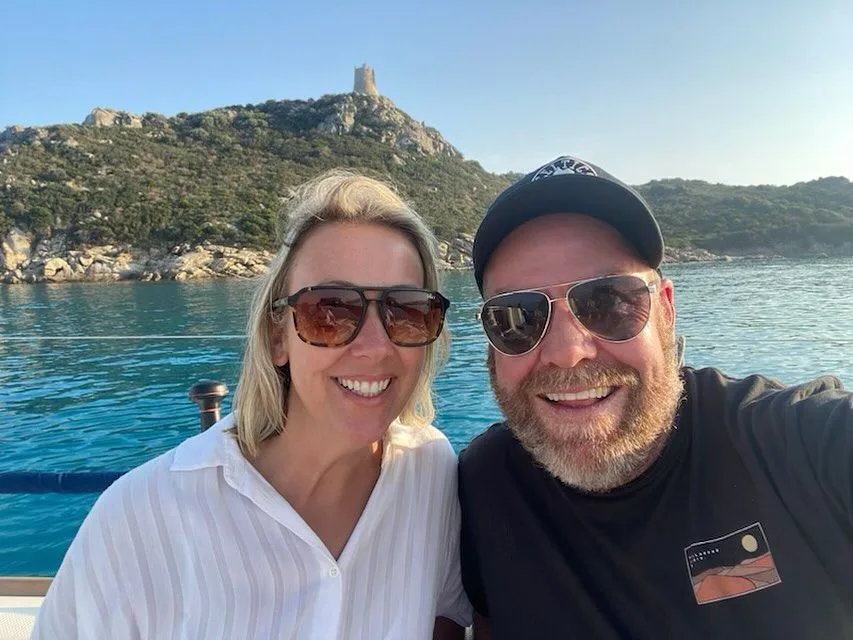 peter helliar and his wife bridget