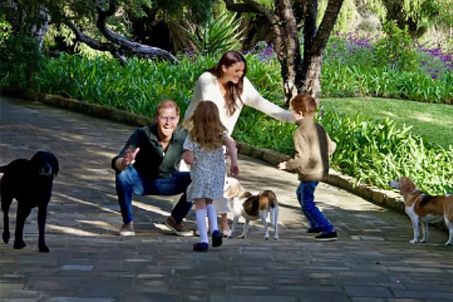 prince archie princess lilibet prince harry meghan markle