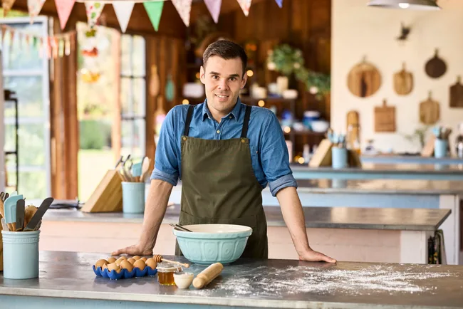 the great australian bake off 2024 cast JASON VERNER