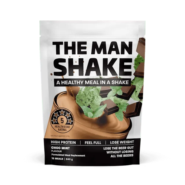 The Man Shake Choc Mint Meal Replacement Shake
