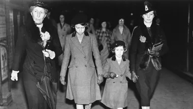 princess elizabeth princess margaret and marion crawford