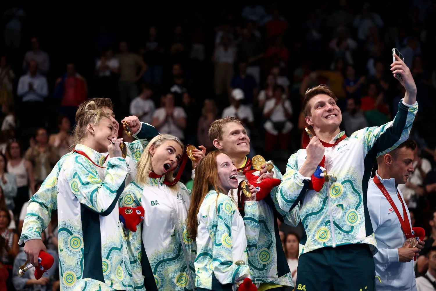 mixed swimming medley paris paralympics