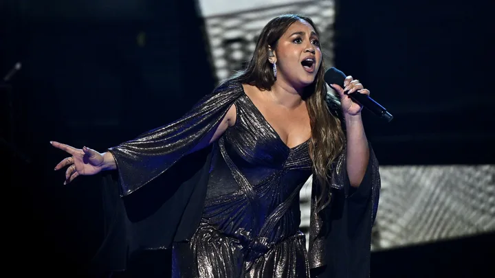 Jessica Mauboy describes pregnancy as a “blessing”