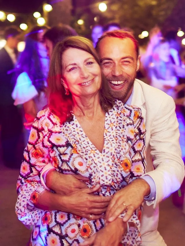 james middleton with his mother carole middleton