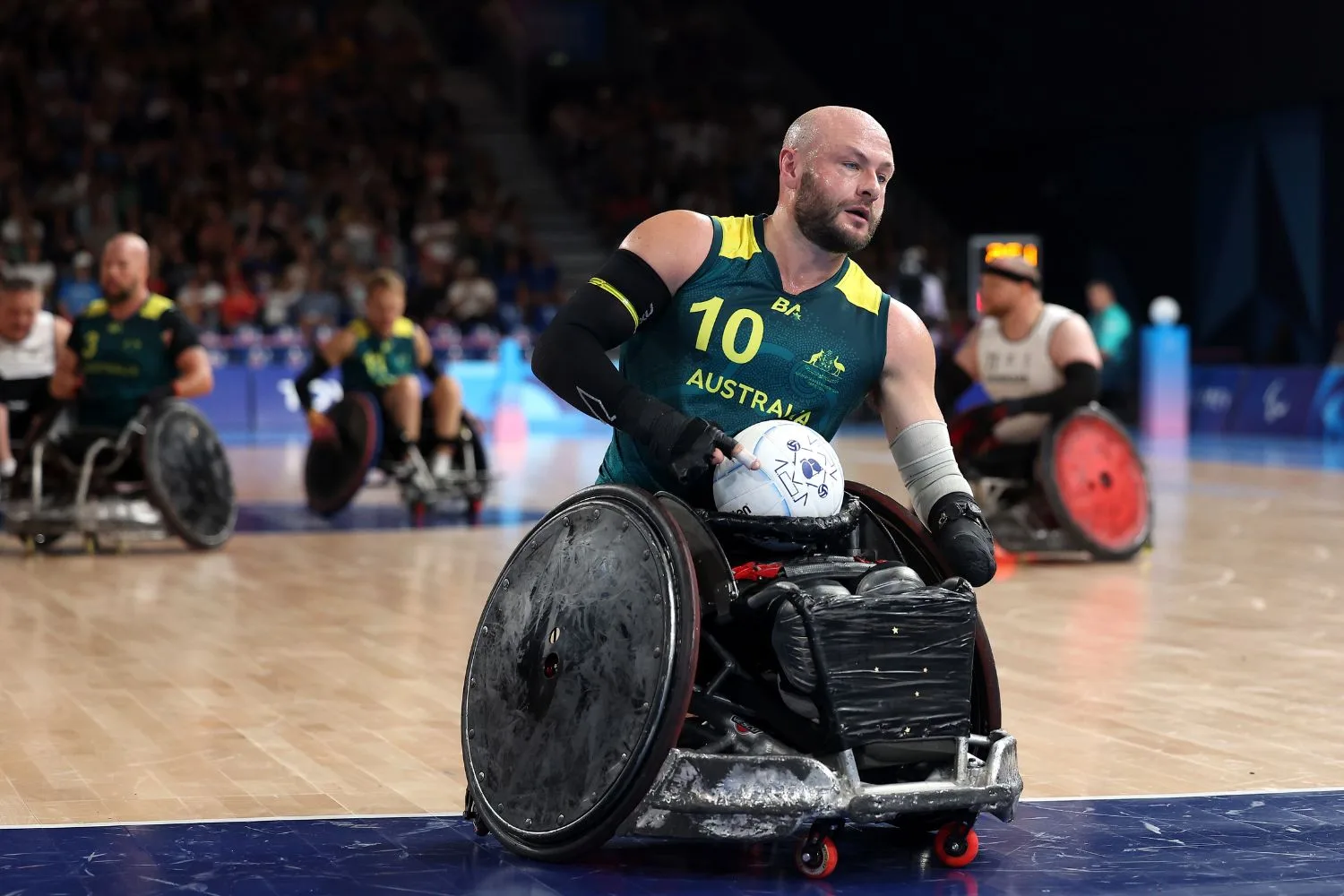 steelers wheelchair rugby paralympics