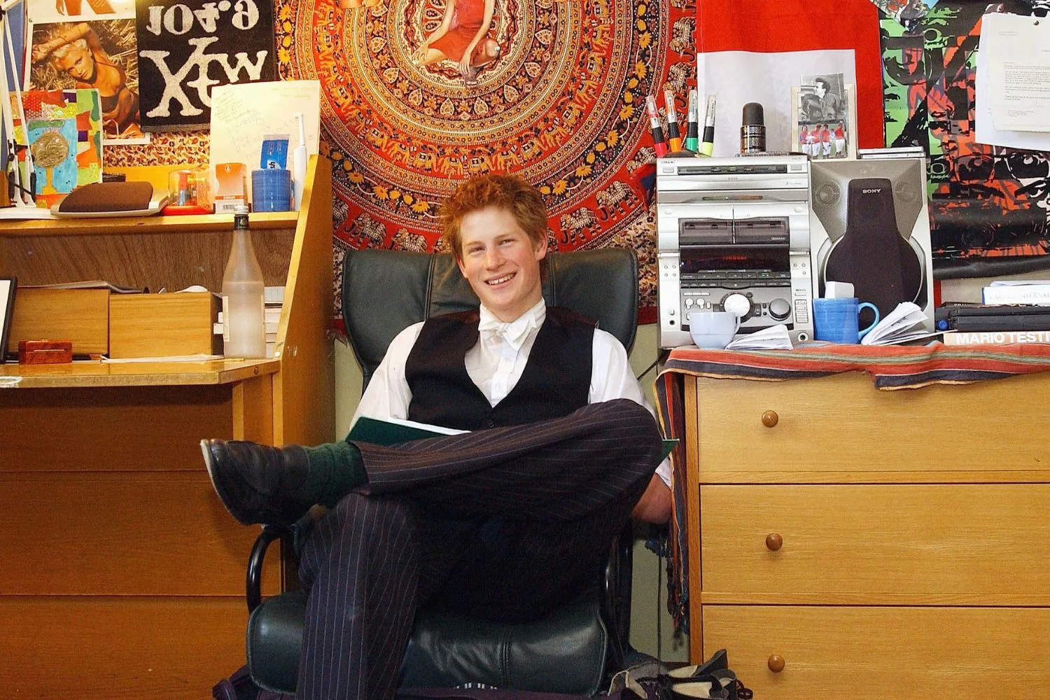Prince Harry attended Eton College like his older brother, William