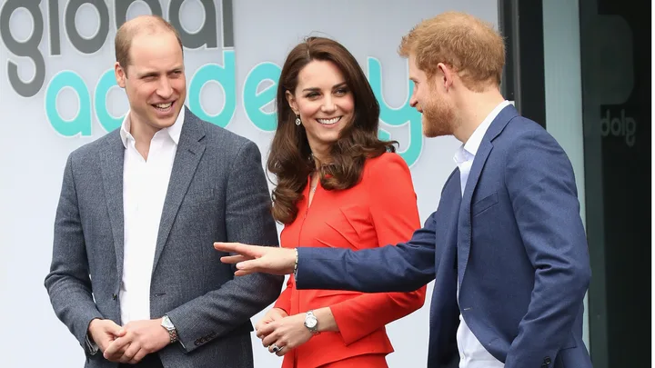Prince William, Princess Kate and Prince Harry