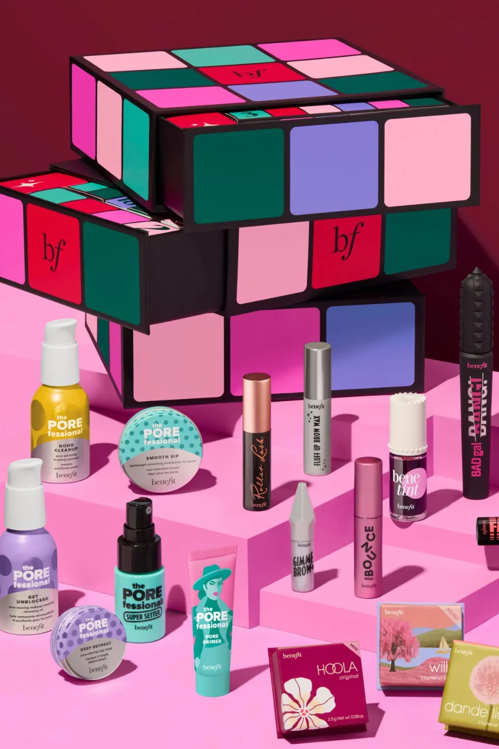 benefit cosmetics beauty glam cube advent calendar 2015 