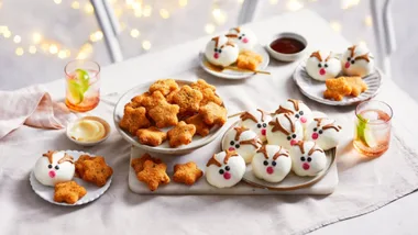 These Reindeer Pork Bao Buns will be the cutest festive treat on the menu!