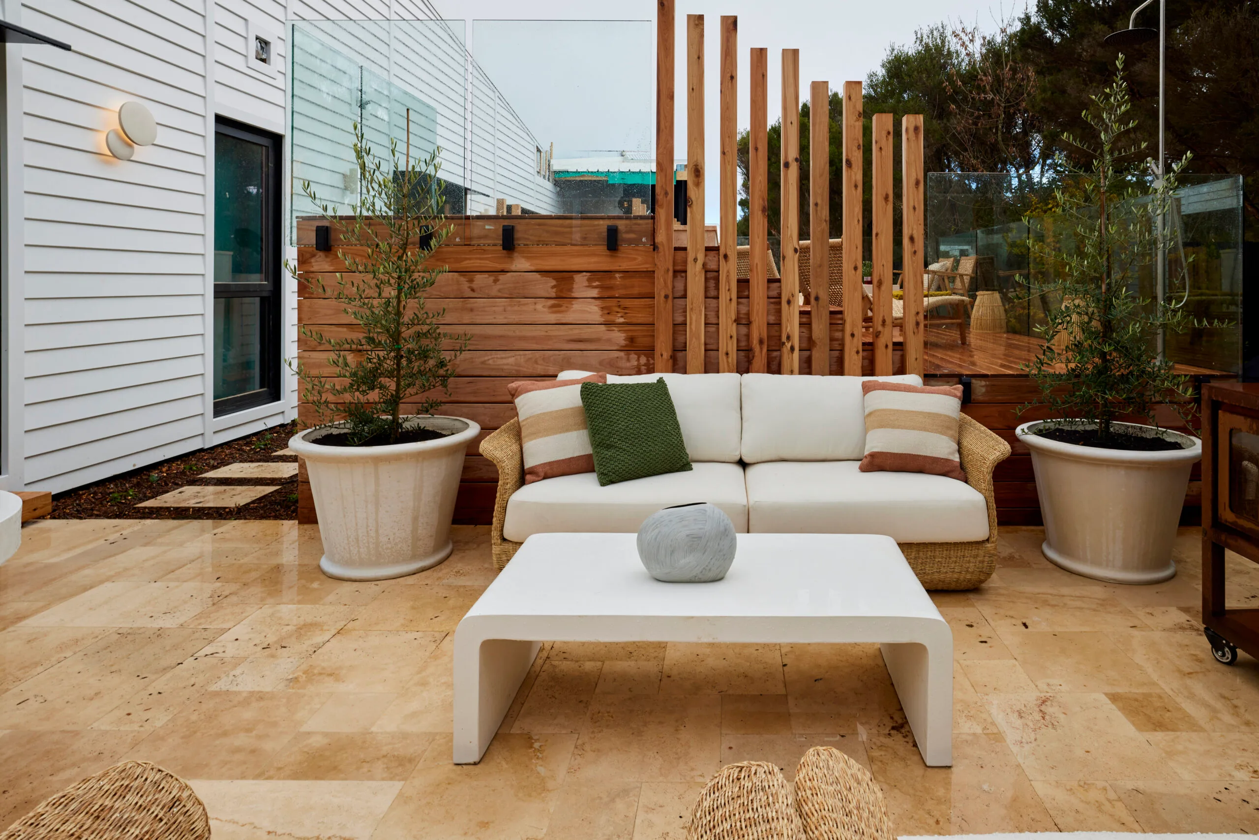 the block 2024 room reveals week 11 BACKYARD AND POOL courtney and grant
