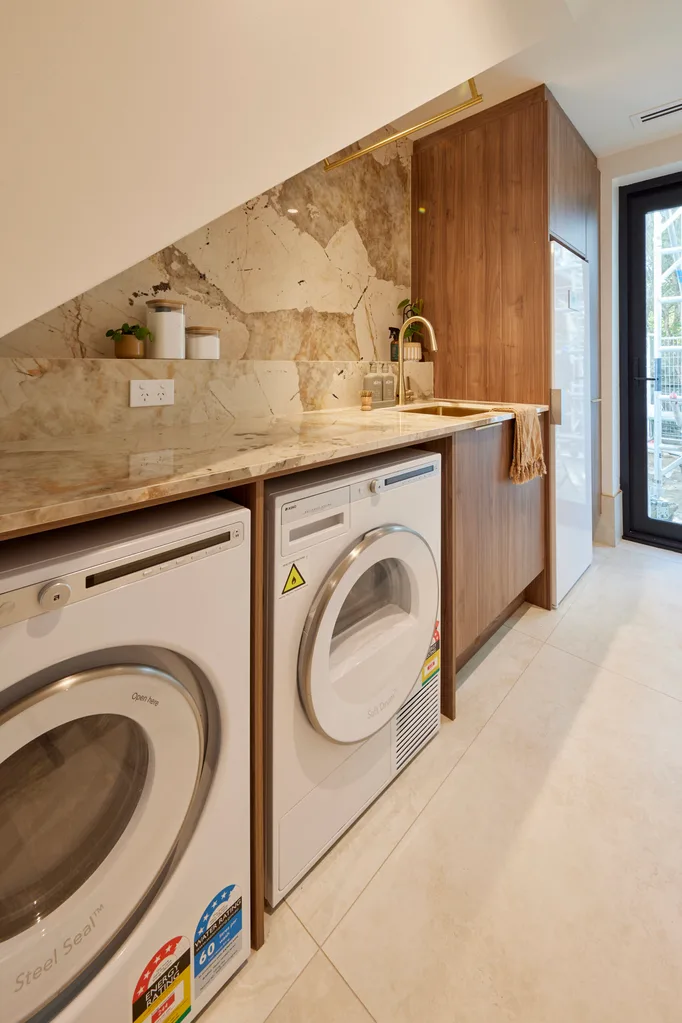 the block 2024 room reveals week 10 guest bedroom and laundry courtney and grant