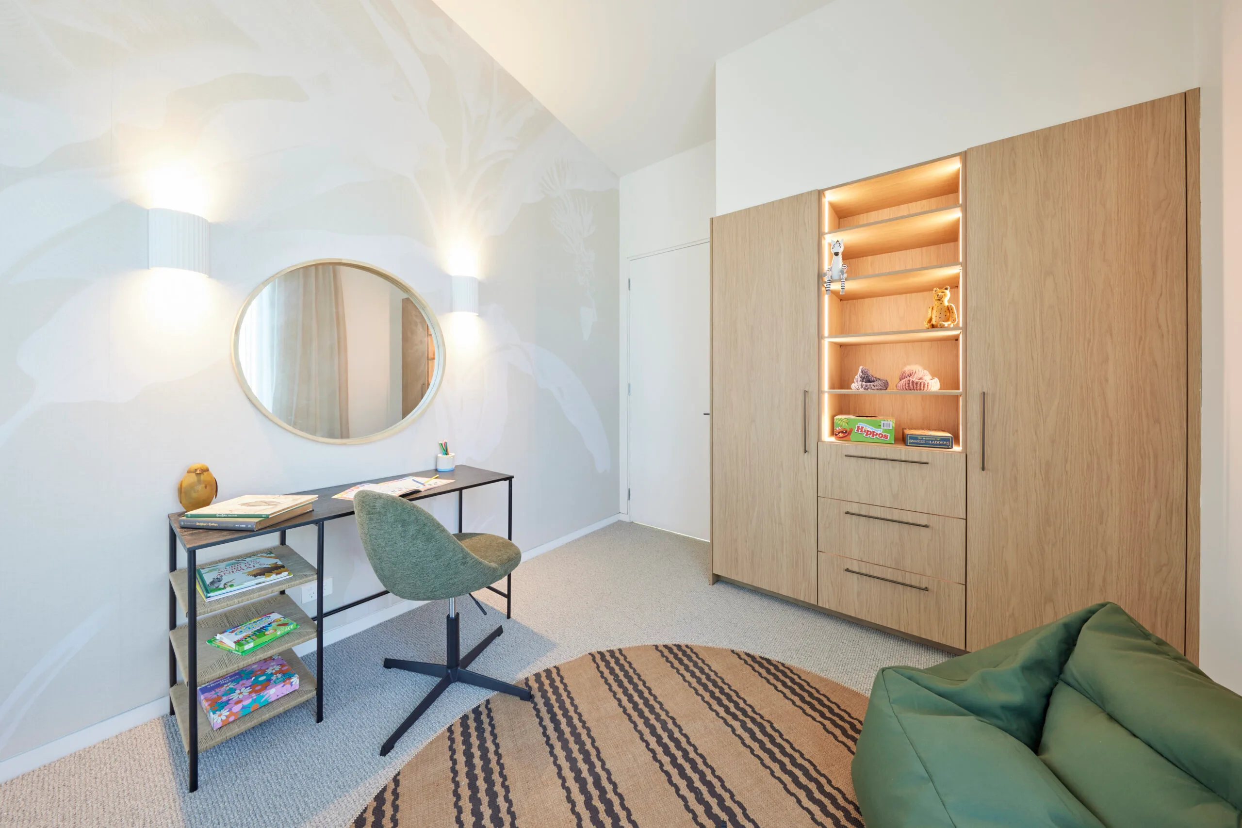the block 2024 room reveals week 10 guest bedroom and laundry ricky and haydn