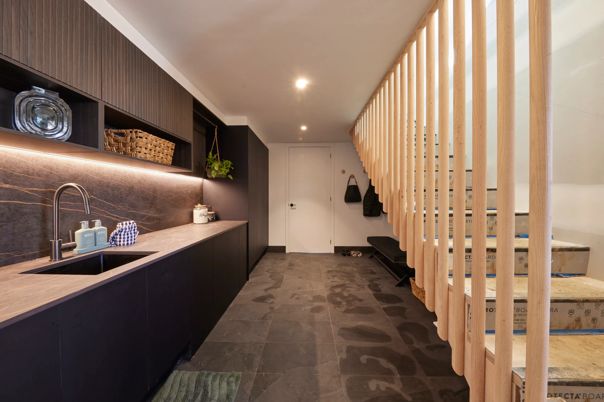 the block 2024 room reveals week 10 guest bedroom and laundry kylie and brad