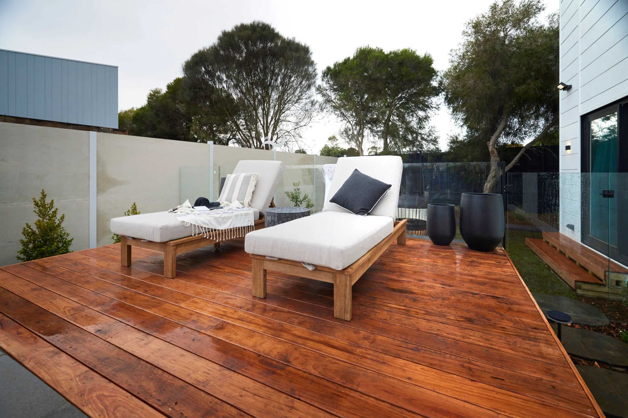 the block 2024 room reveals week 11 BACKYARD AND POOL kylie and brad