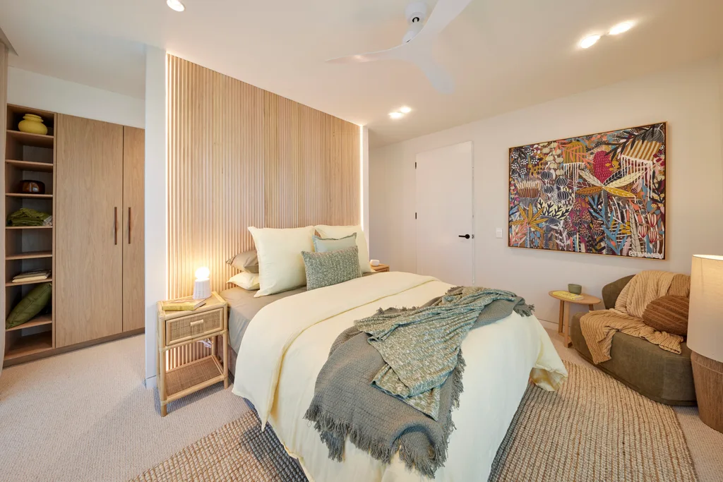 the block 2024 room reveals week 10 guest bedroom and laundry kristian and mimi