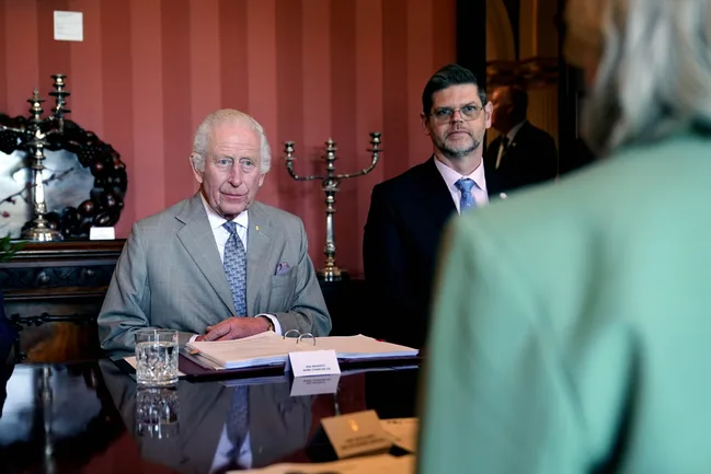 King Charles attends the Sustainable Markets Initiative discussion&nbsp;&nbsp;