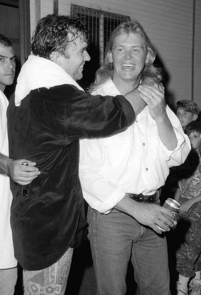 Jimmy Barnes and John Farnham