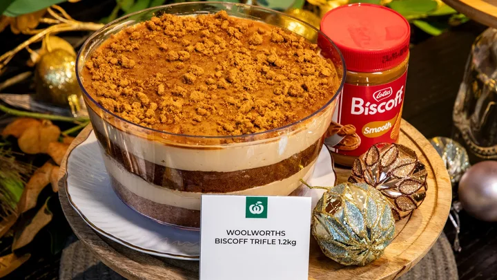 Woolworths to sell Biscoff Trifle this Christmas