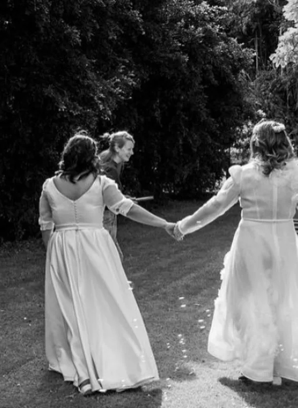 mel buttle's partner wedding