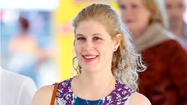 Lady Louise Windsor arrives at the NEC to attend the 2022 Commonwealth Games on August 1, 2022 in Birmingham, England.